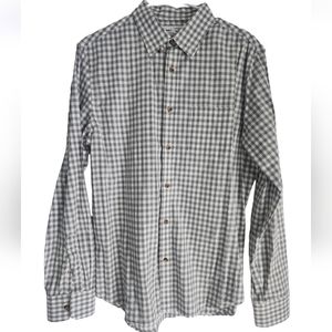 Old Navy Slim Fit Long Sleeve Button Down Shirt Size Medium Plaid Dress …